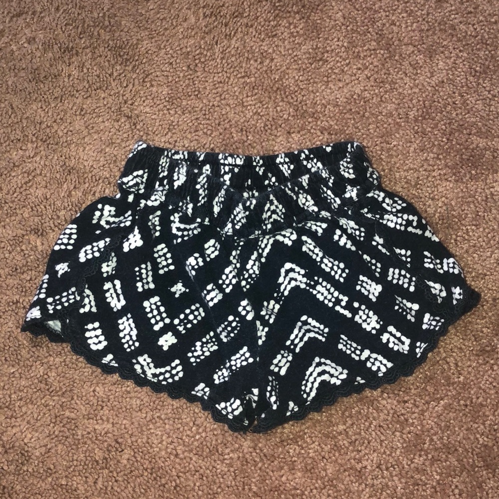 Toddler girl printed shorts